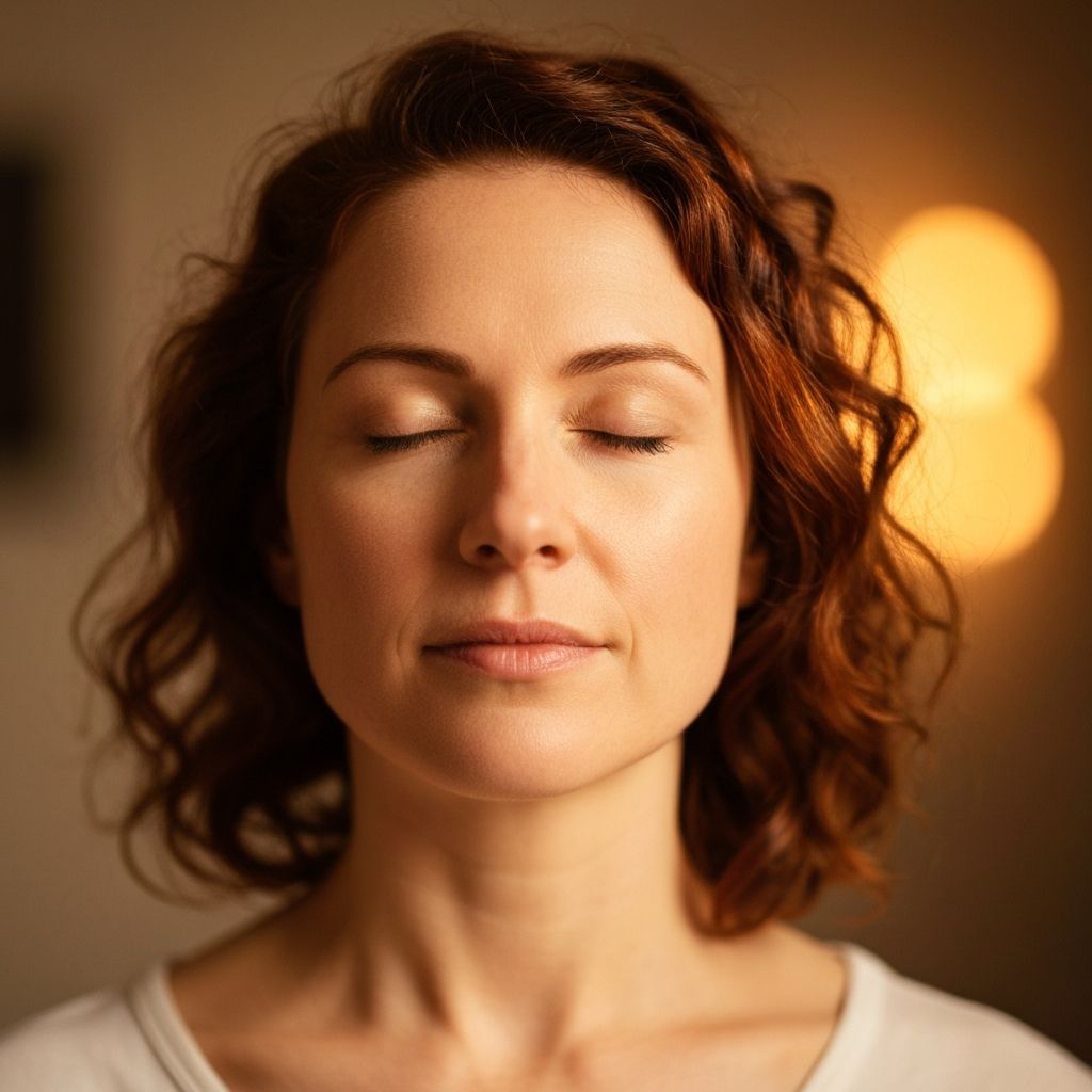 Tiefe Entspannung und innere Ruhe während der Hypnosetherapie