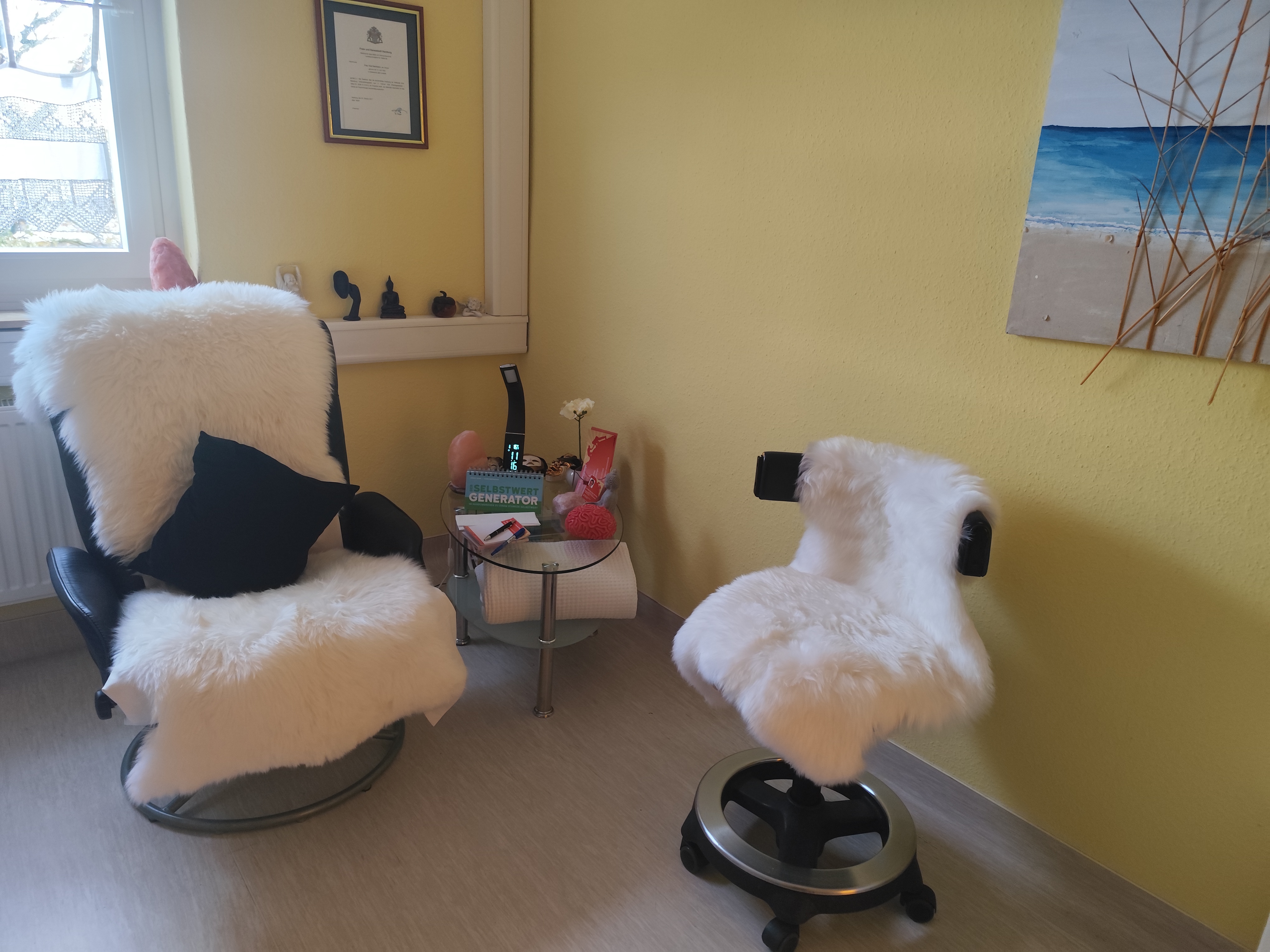 Hypnose Praxis Bremerhaven - Therapieraum