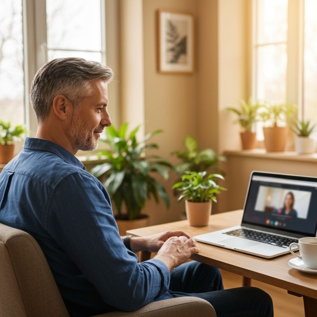 Online Beratung - Hypnosesitzung von zu Hause